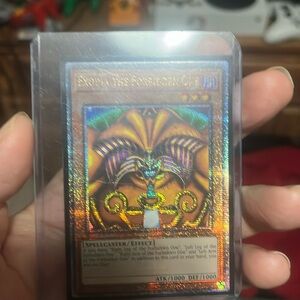 Exodia the forbidden one limited edition card